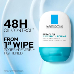 جل لاروش بوزيه المرطب للتحكم بالزيوت وتصحيح مظهر المسام للبشرة - 40 مل  La Roche-Posay Effaclar Mat Moisturizer 